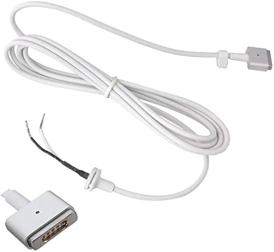 DC Power Cable Repair Cord Adapter T-Tip For Apple Mac book Magsafe2 45W 60W 85W