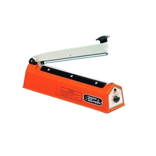 SIEKO SEALER PFS-200 Hand-Operated Impulse Sealers Hand-Pressure Sealing Machine Manual Plastic Bag Heat Closer Sealing Length 200mm 220V 50/60Hz (Times/min)