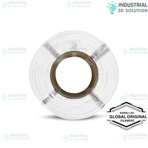 Bambu Lab PLA Matte Ivory White Filament 1.75mm – Premium 3D Printing Material for Smooth, Precise Prints