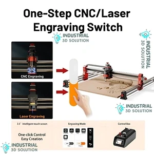 TwoTrees TTCH80 500W CNC Router Machine High Precision Desktop Engraver & Cutter