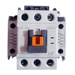 LS MC-40A Metasol 40 AMP contactor | 3 pole with AC coil