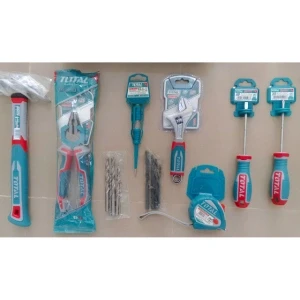 TOTAL THKTHP1152 115 Pcs Professional Tool Kit with 680W Impact Drill TG1061356 | Complete Home Repair, Electric Drill, DIY, Mechanical & Industrial Hand Tools Set