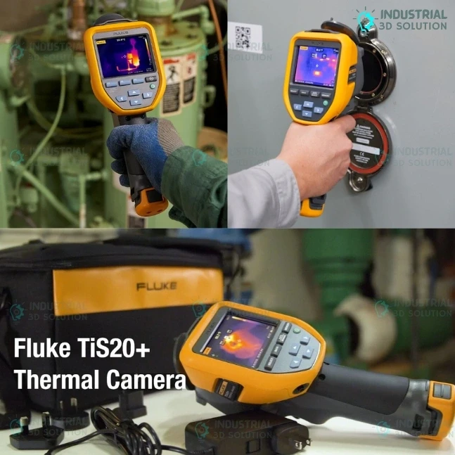 Fluke TiS20+ Thermal Imager 120×90 IR Camera with IR-Fusion™ and Fluke Connect Asset Tagging