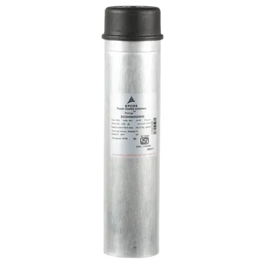 EPCOS Make Power Factor Correction Capacitor 25 KVAr / 440V 50Hz Cylindrical For Industrial