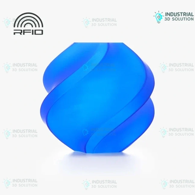 Bambu Lab PLA Translucent Blue 3D Printing Filament 1.75mm (13611)