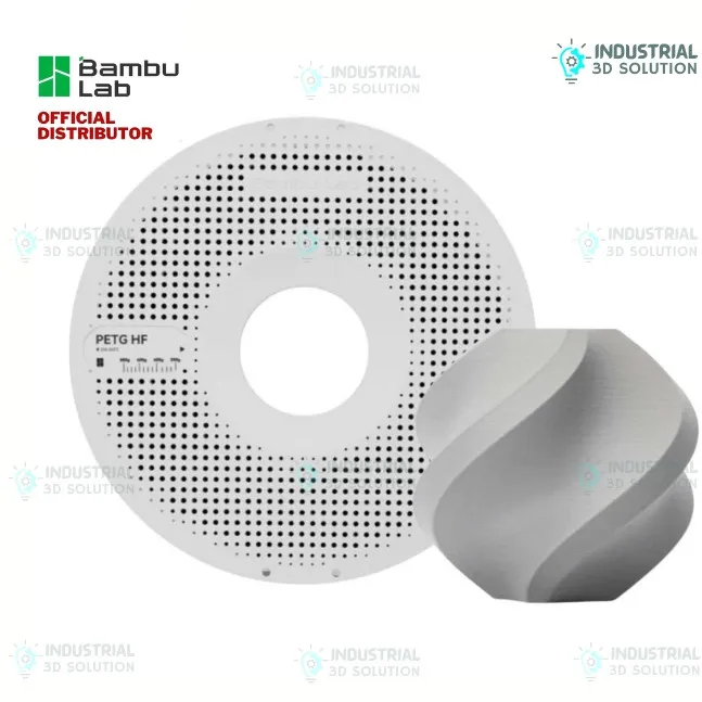 Bambu PETG HF High-Speed 3D Printing Filament 1.75mm Gray (33101)
