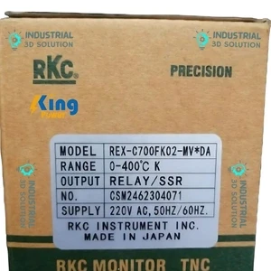 REX-C100FK02-MV*DA Digital Temperature Controller with Dual LED Display & Relay Output | High Precision PID Thermostat