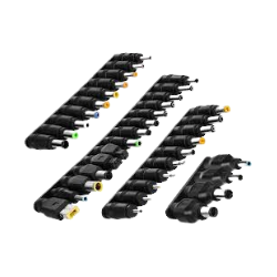 40 Pcs Set Universal DC Power Adapter Connector Converter For Laptop & Apple MacBook