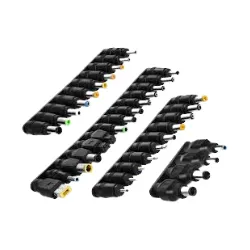 40 Pcs Set Universal DC Power Adapter Connector Converter For Laptop & Apple MacBook
