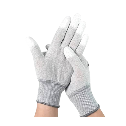 RELIFE RL-063 Anti Static Gloves 1 Pair PC Computer Electronic PU Palm Coated Work