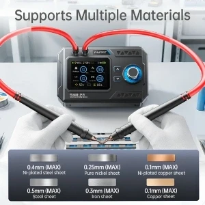 FNIRSI SWM 20 1200A Dual-Pulse Portable Battery Spot Welder | 2-in-1 Spot Welding Machine