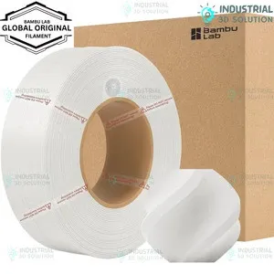 Bambu Lab PLA Matte Bone White Filament 1.75mm – Premium Low-Gloss 3D Printing Material