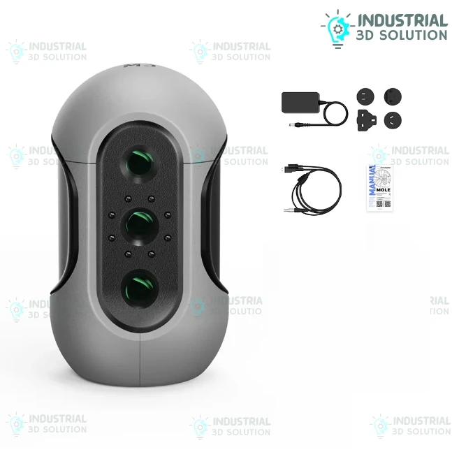3D Maker Pro Mole Standard 3D Scanner – Portable, High-Precision, Handheld & Desktop 3D Scanning