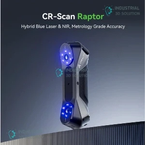 Creality CR-Scan Raptor 0.02mm Metrology Grade 3D Scanner with Blue Laser and NIR Full Color Technology.