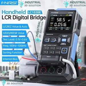 FNIRSI LC1020E High Precision Handheld Digital Bridge LCR ESR Tester – Professional Component Analyzer for Electronics Repair & Testing