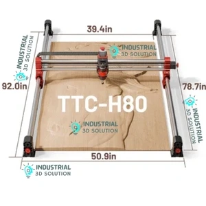 TwoTrees TTCH80 500W CNC Router Machine High Precision Desktop Engraver & Cutter