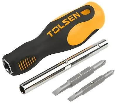 Tolsen Screwdriver Philip & Flat Changeable