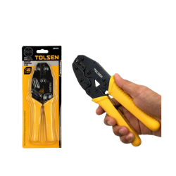 Tolsen Industrial Rachet Crimping Plier 220mm