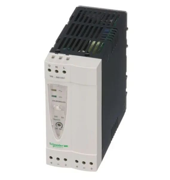 24V DC, 5A, Power Supply; Input: 100...240V AC (L-L & L-N) or 110…220V DC - Schneider