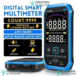 FNIRSI S1 Large Screen Digital Smart Multimeter – High-Visibility Display for Accurate Voltage, Current & Resistance Testing