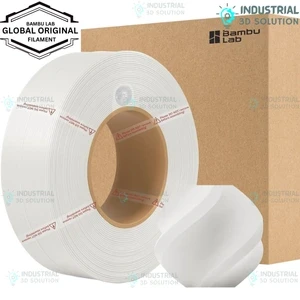 Bambu Lab PLA Matte Ivory White Filament 1.75mm – Premium 3D Printing Material for Smooth, Precise Prints