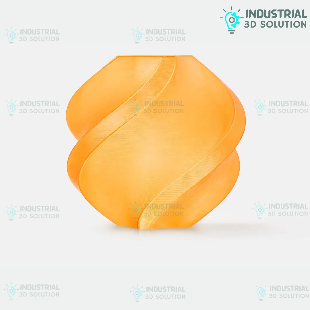 Beelayers PETG Translucent Filament 1.75mm – Translucent Orange, UV & Water Resistant | Smooth & Low-Warp Printing