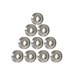 10pcs 608ZZ 608RS Deep Groove Ball Bearing 8*22*7 8x22x7 MM Double Shielded Miniature High-carbon Steel Single Row 608ZZ ABEC-7