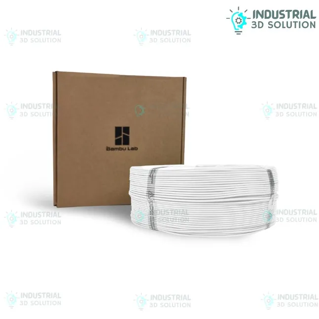 Bambu Lab ABS White Filament 1.75mm – High Strength Industrial 3D Printing Material BD